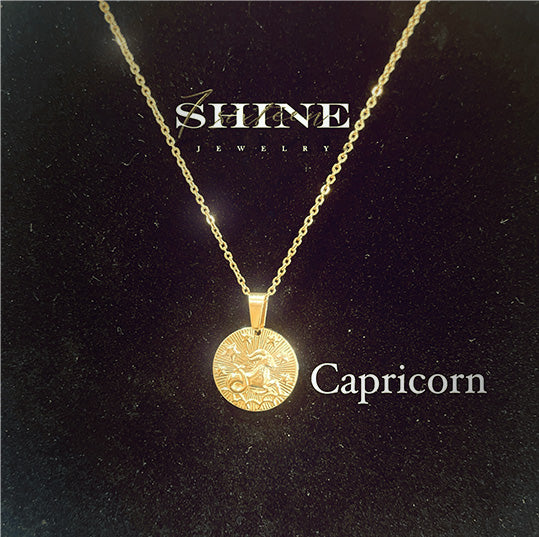 CAPRICORN "Charm" NECKLACE