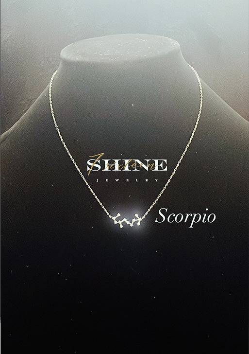 SCORPIO "Constellation" NECKLACE